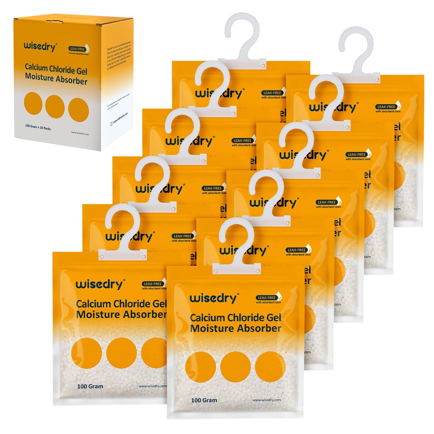 Wisedry Disposable Moisture Absorbers 100G