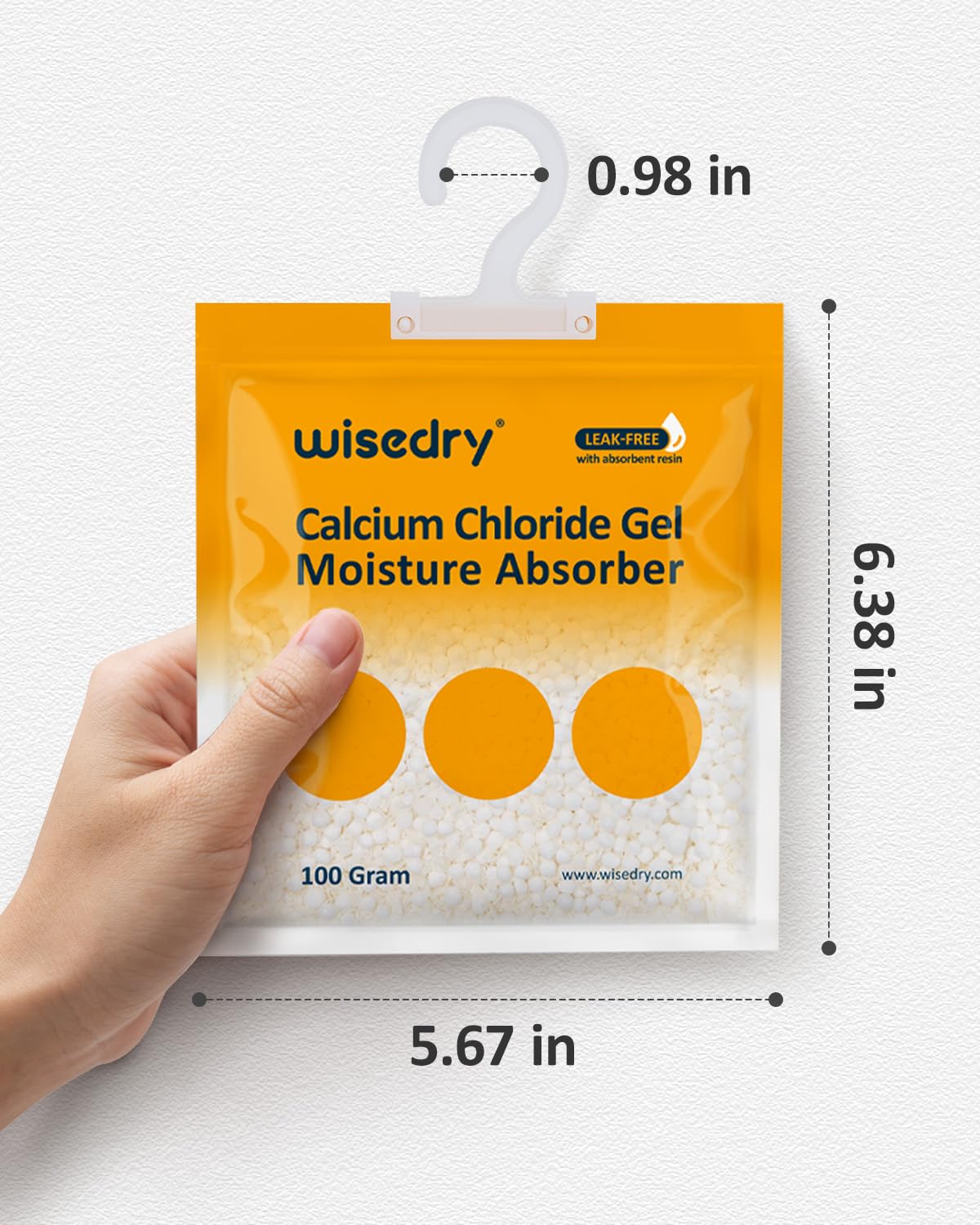 Wisedry Disposable Moisture Absorbers 100G