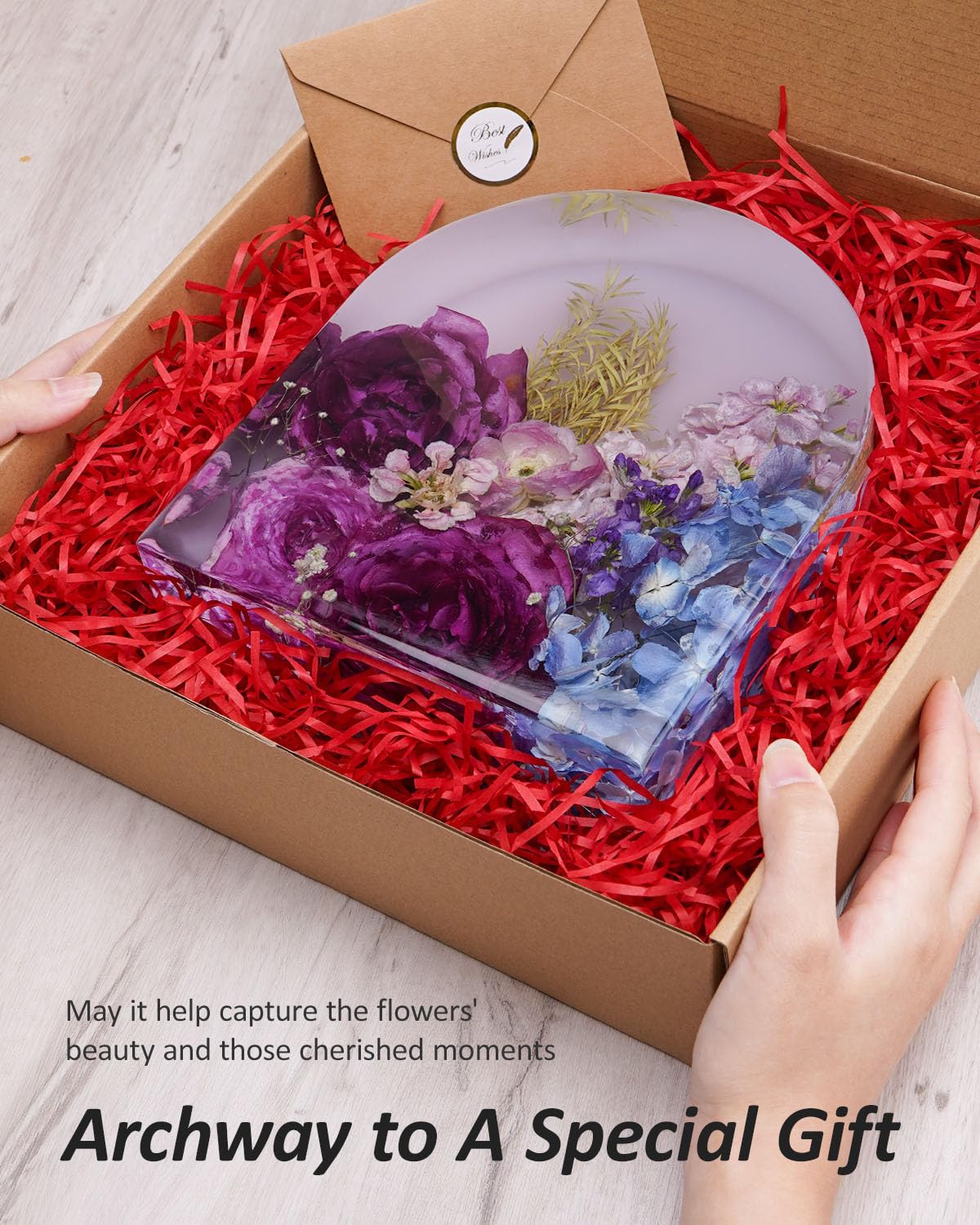 wisedry Resin Mold 3-Inch Extra Deep Silicone Resin Mold - Middle