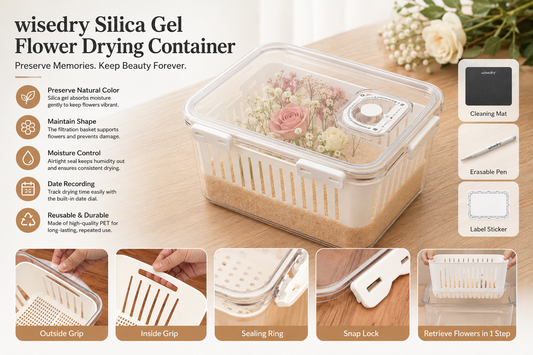 Best Flower Drying Containers for Preserving Color and Shape 2026