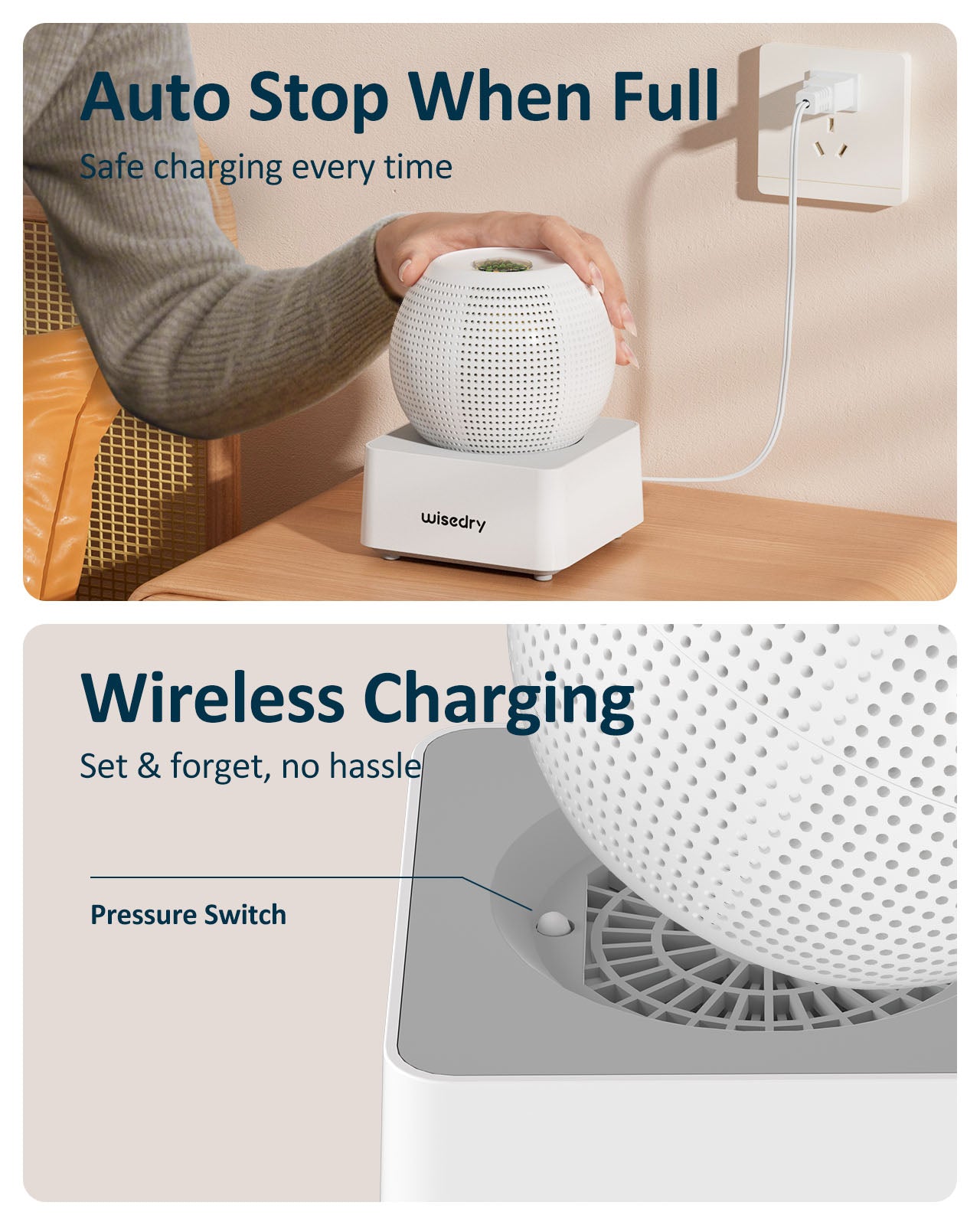 Wisedry Mini Dehumidifier