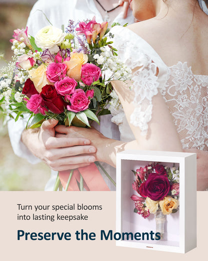 Wisedry Shadow Box for Flower Preservation