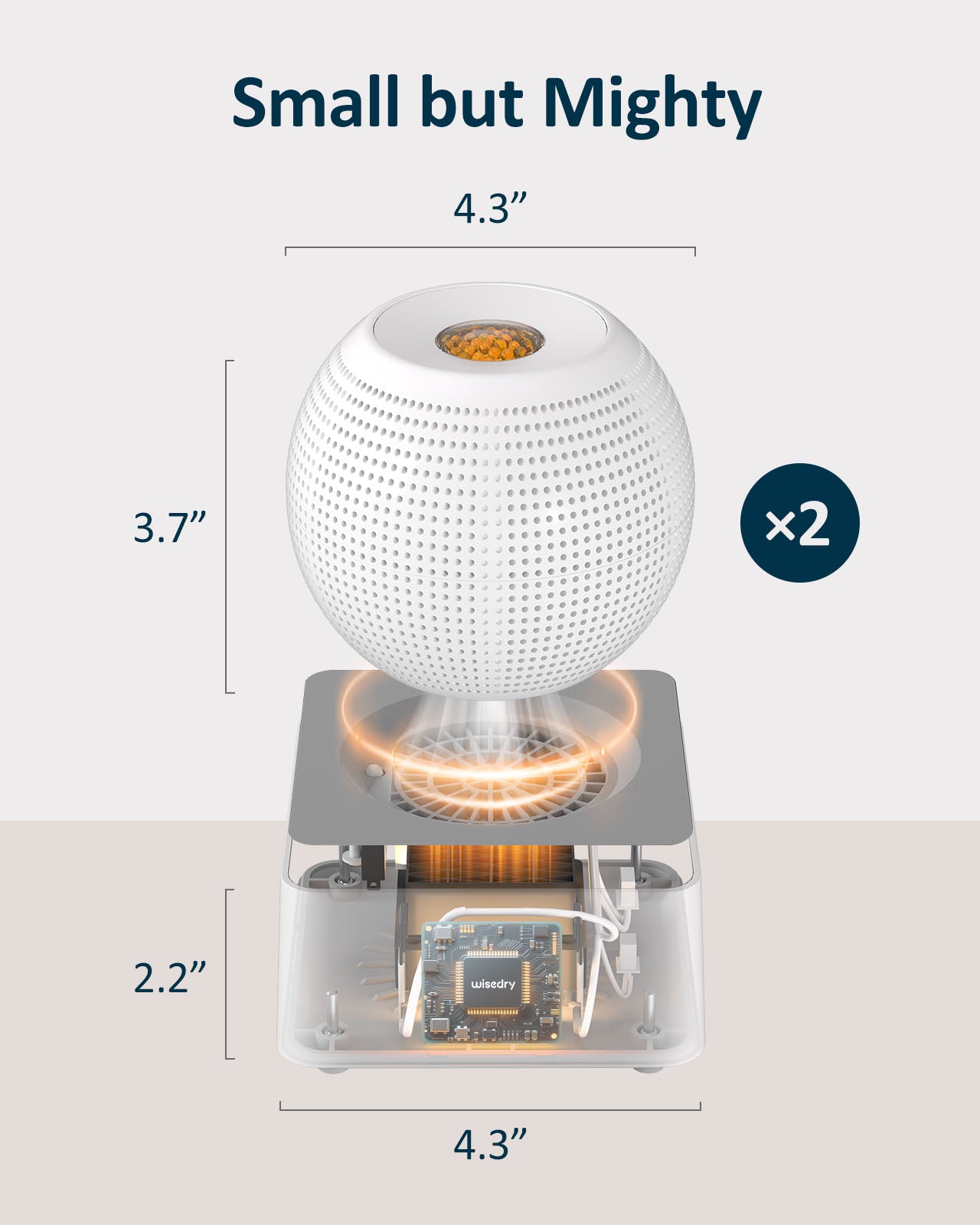 Wisedry Mini Dehumidifier