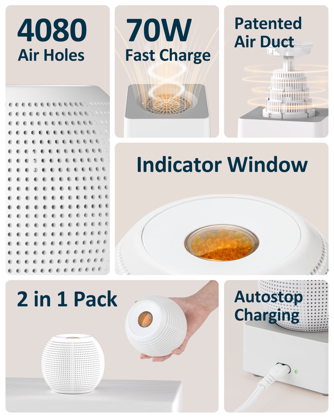 Wisedry Mini Dehumidifier