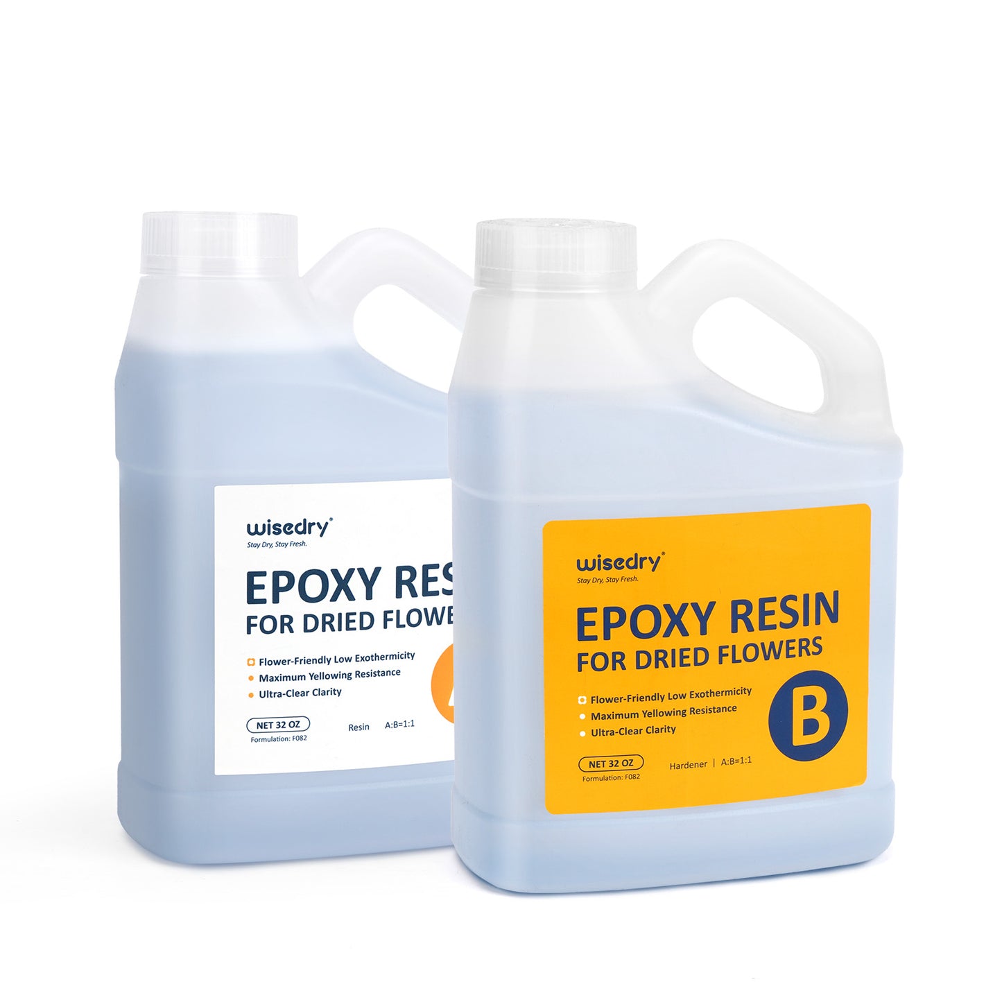 wisedry 1 : 1 Epoxy Resin for Floral Preservation