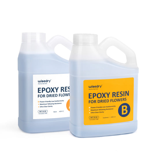 wisedry 1 : 1 Epoxy Resin for Floral Preservation