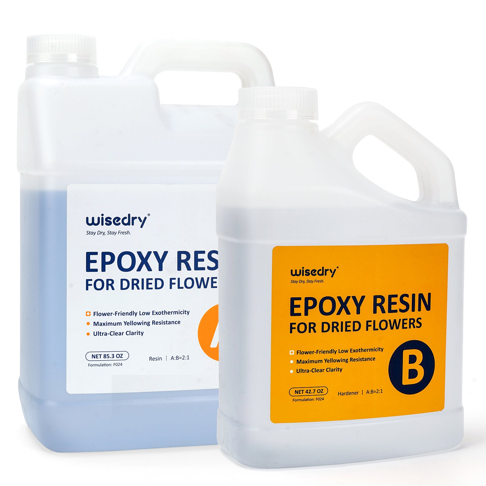 wisedry 2 : 1 Epoxy Resin for Floral Preservation