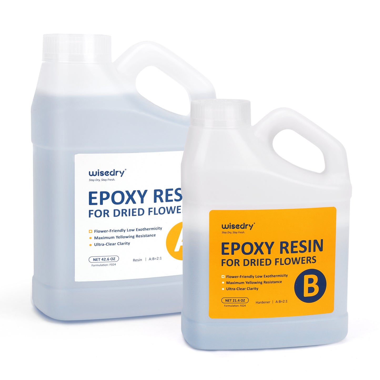 wisedry 2 : 1 Epoxy Resin for Floral Preservation
