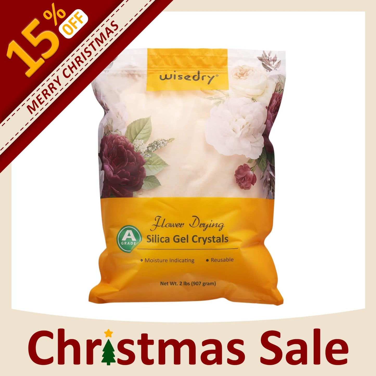 wisedry Silica Gel Flower Drying Crystals