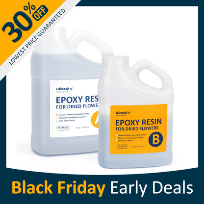 wisedry 2 : 1 Epoxy Resin for Floral Preservation