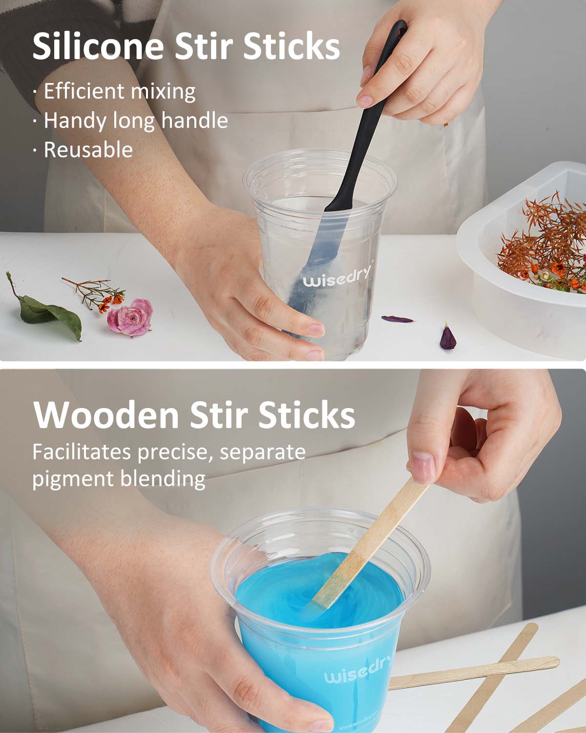 wisedry 9-Piece Epoxy Resin Tool Kit for Beginners