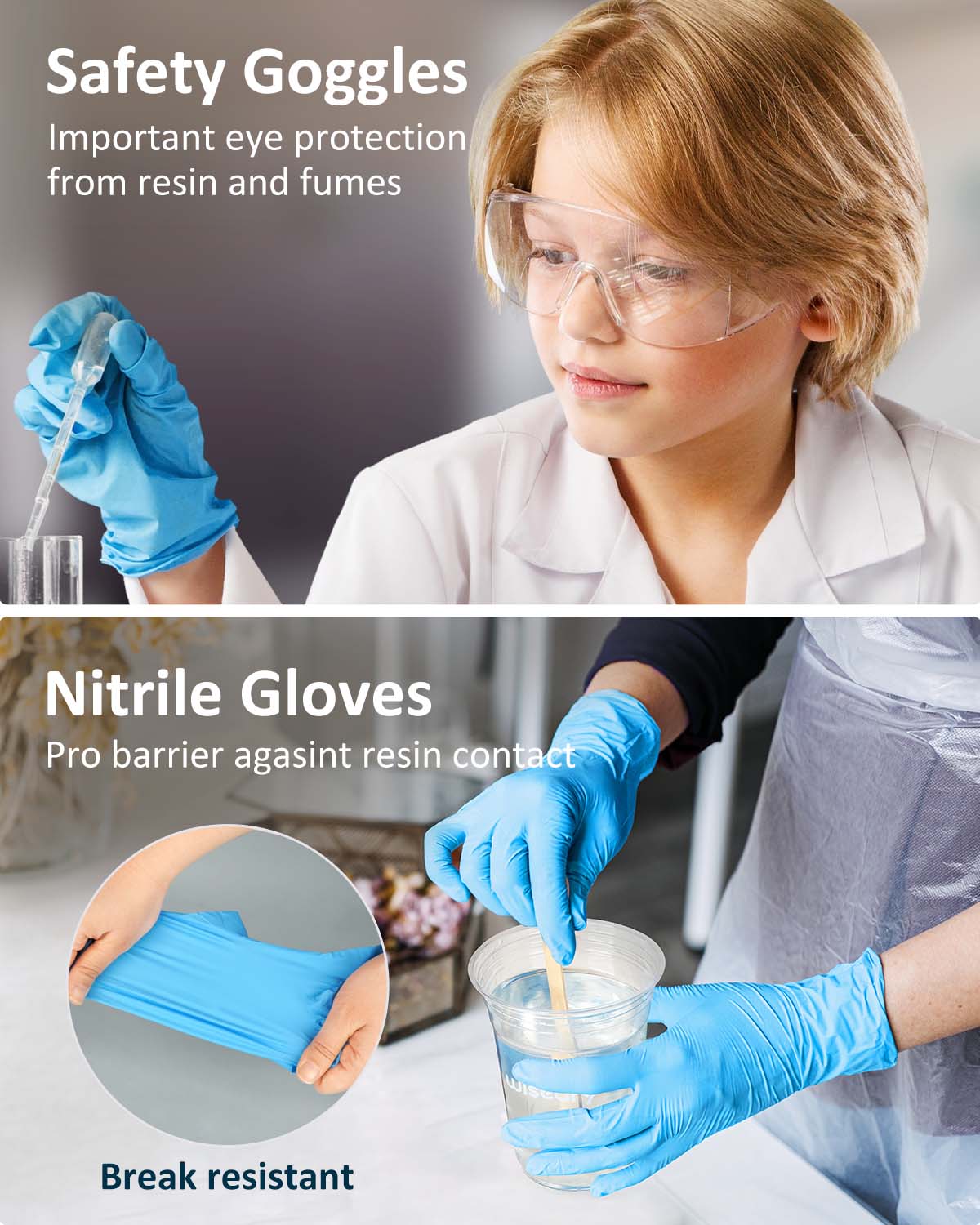 wisedry 9-Piece Epoxy Resin Tool Kit for Beginners