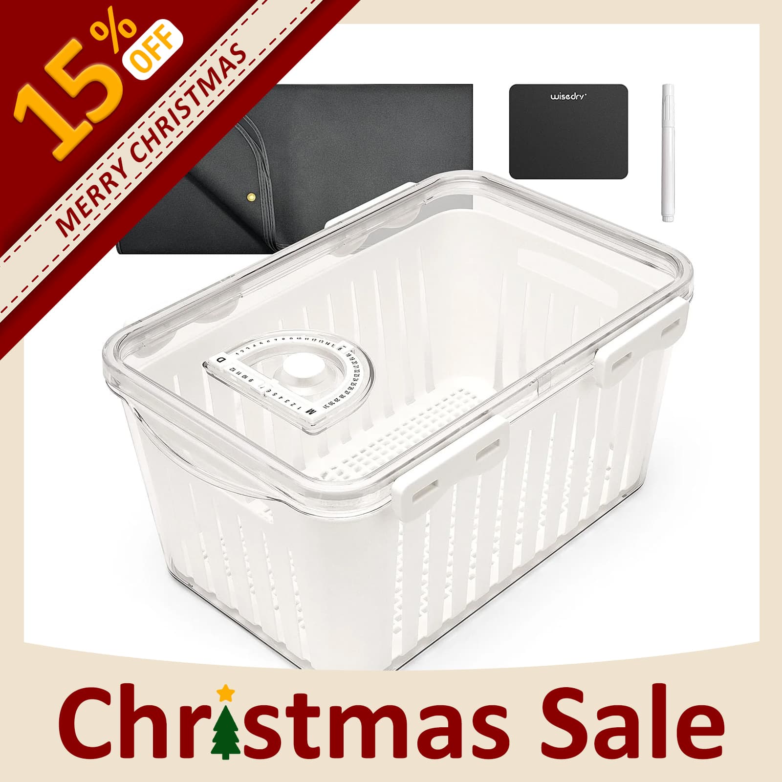 wisedry Silica Gel Flower Drying Container