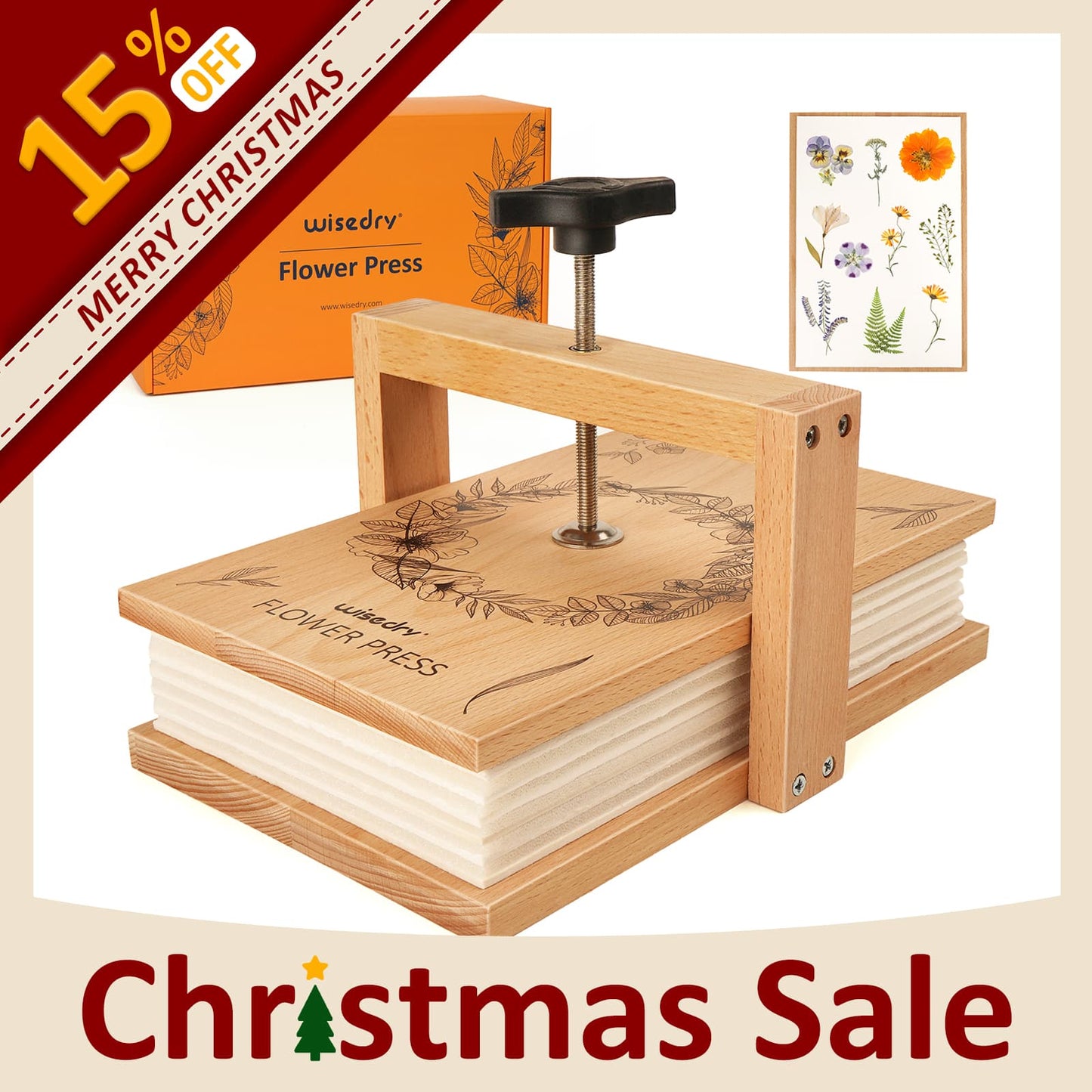 wisedry Flower Press Kit