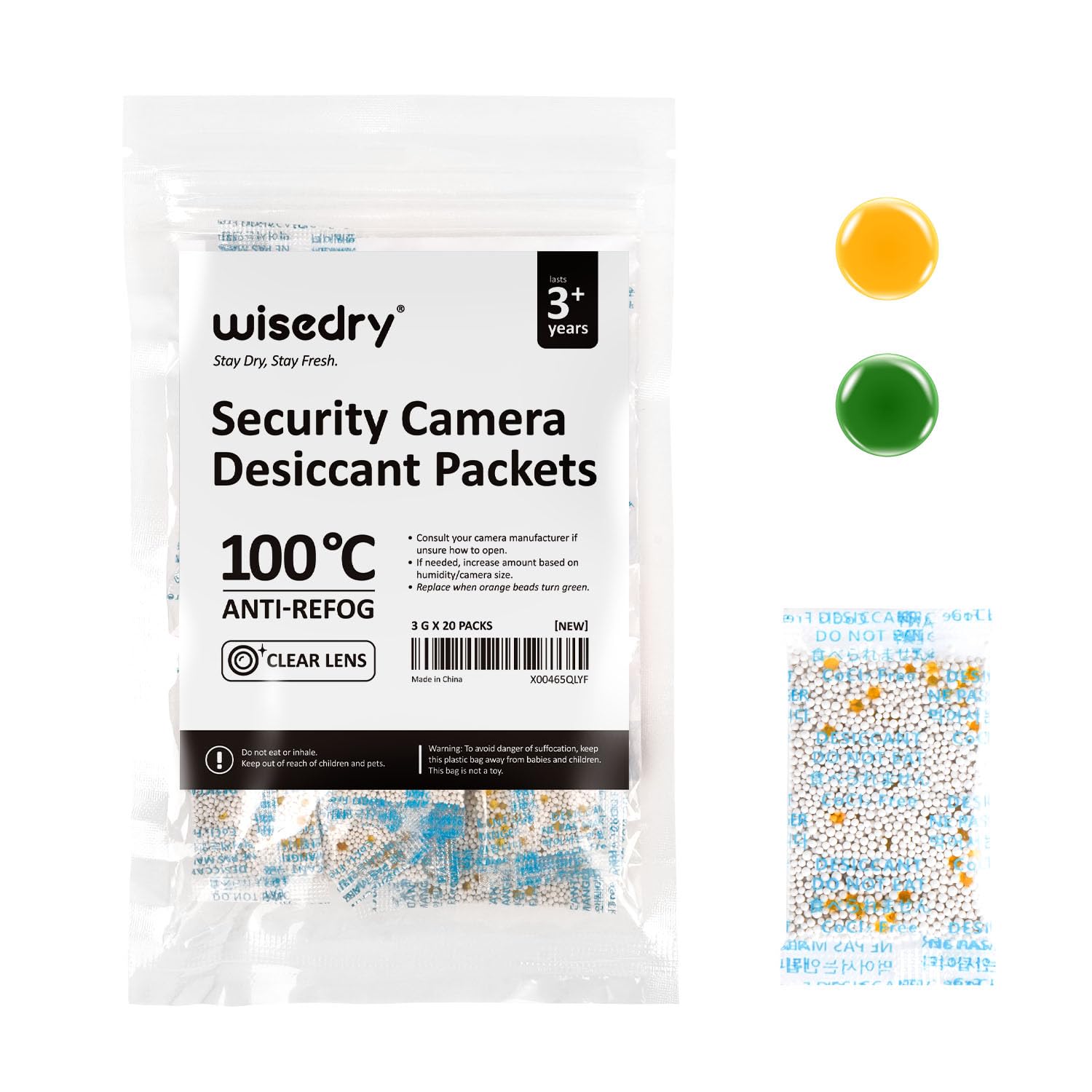 Camera Desiccant Packets