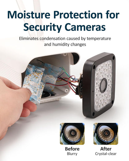 wisedry Premium Camera Desiccant Packets