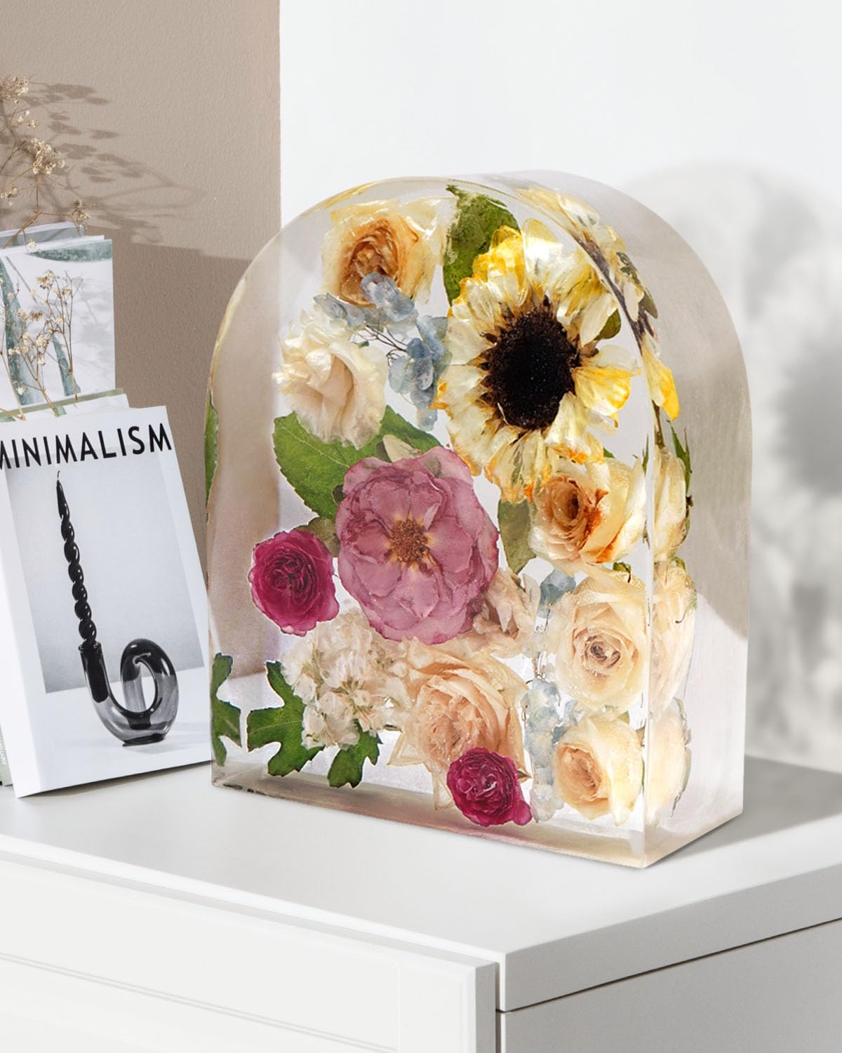 wisedry Resin Mold 3-Inch Extra Deep Silicone Resin Mold - Large