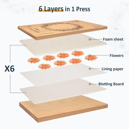 wisedry Flower Press Kit