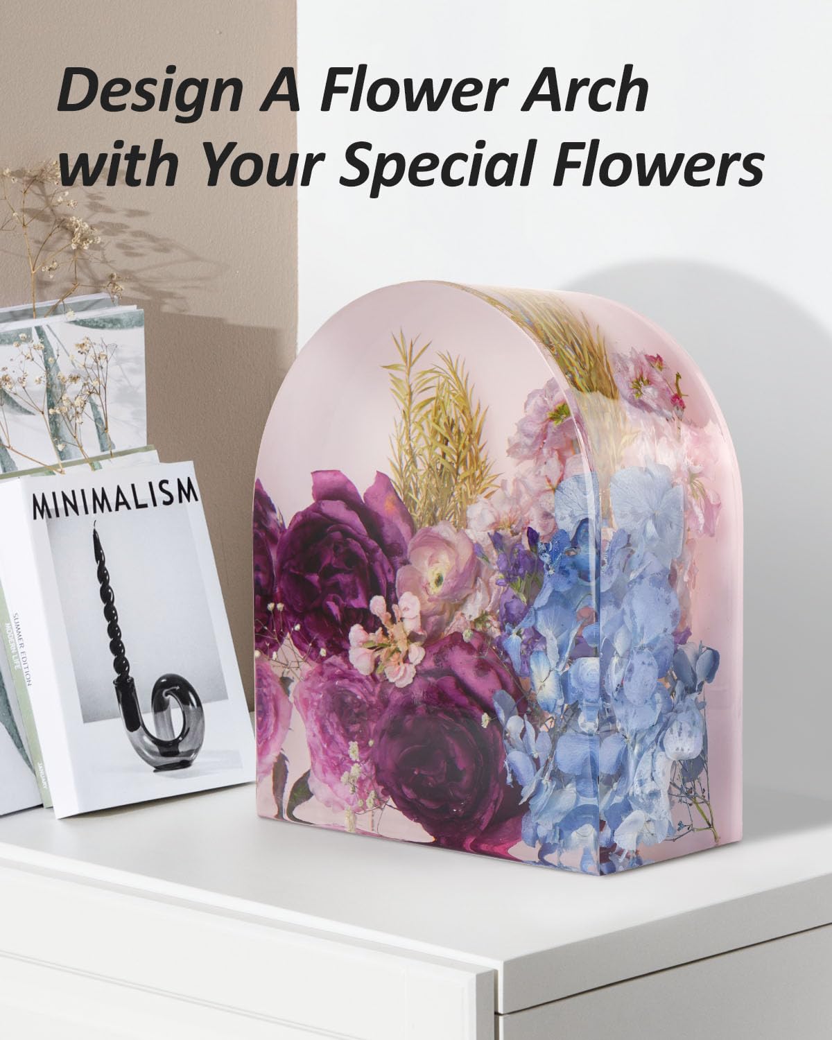 wisedry Resin Mold 3-Inch Extra Deep Silicone Resin Mold - Middle